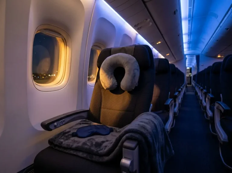 how to sleep on long flights