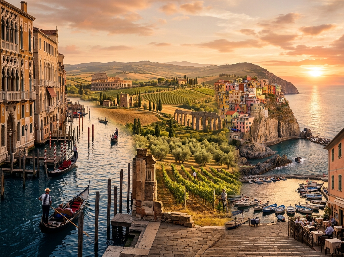Travel deals to Italy with cheapest flights and budget vacation packages