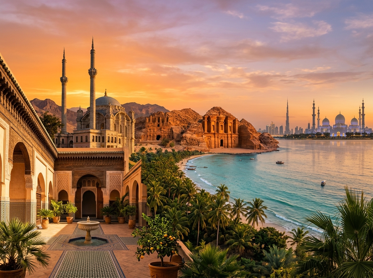halal friendly travel destinations with prayer facilities and halal dining
