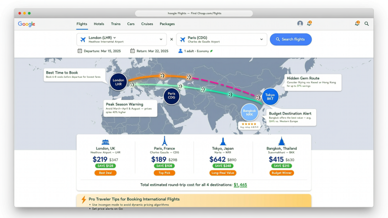 google flights tricks